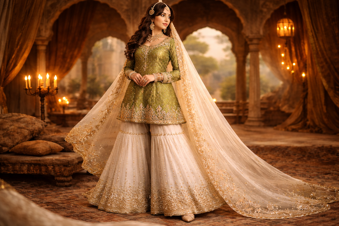 How to Style a Sharara Dress for Weddings, Parties & Festivals